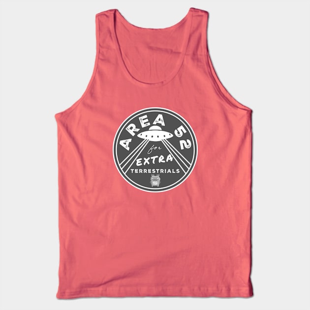 AREA 52 for EXTRA-terrestrials (grey) Tank Top by Tripnotic